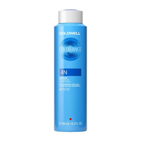 Goldwell Colorance Demi Permanent Hair Color 4N Mid Brown 120ml