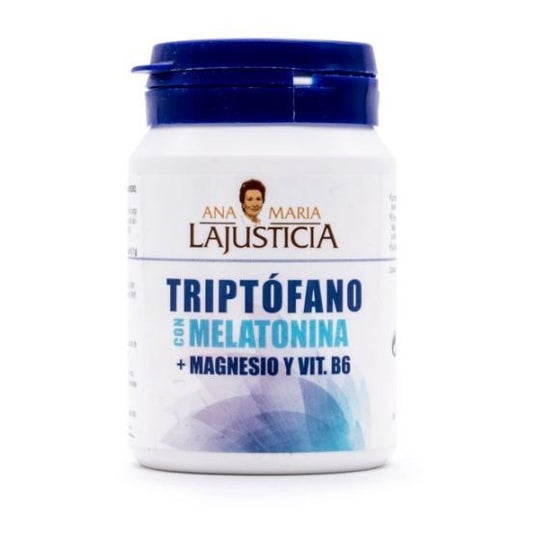 LaJusticia Triptófano con Melatonina, Magnesio y B6 60comp