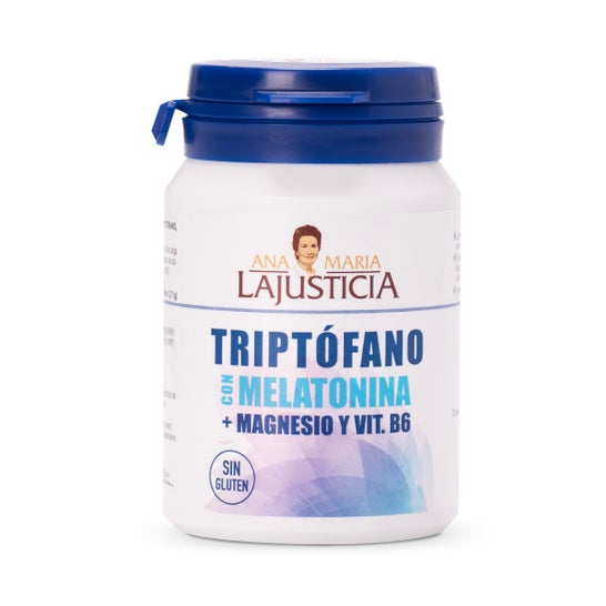 Ana Maria LaJusticia Tryptophan mit Melatonin, Magnesium und Vitamin B6 60 Tabletten