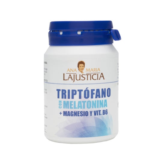 LaJusticia Triptófano con Melatonina, Magnesio y Vitam B6 60comp