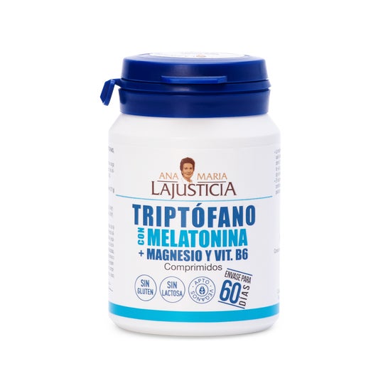 La Truth Tryptofaan met Melatonine, Magnesium en Vitam B6 60comp