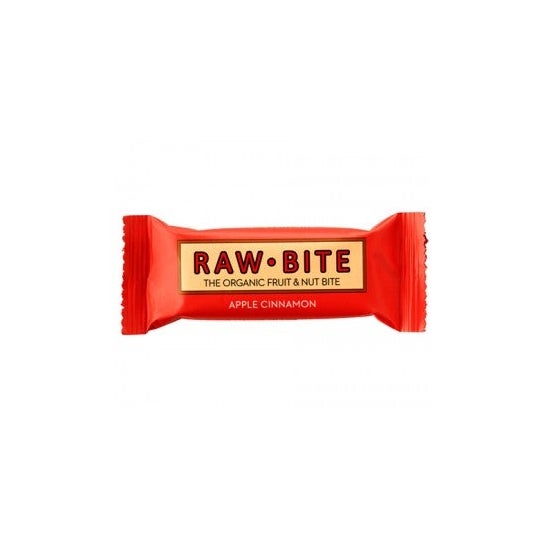 Rawbite Barrita Ecológica de Manzana Y Canela 50g