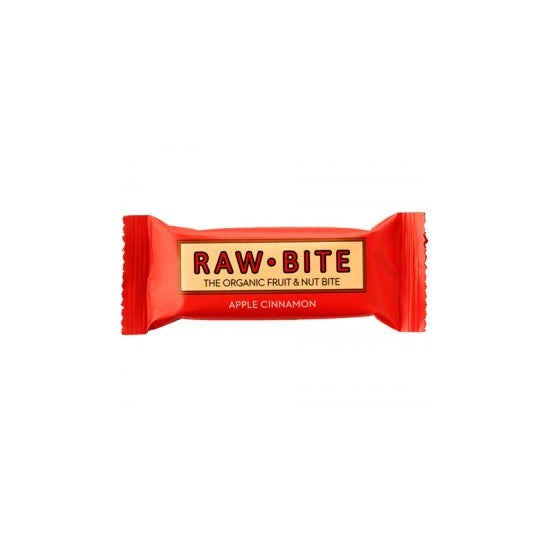Rawbite Barrita Ecológica de Manzana Y Canela 50 g