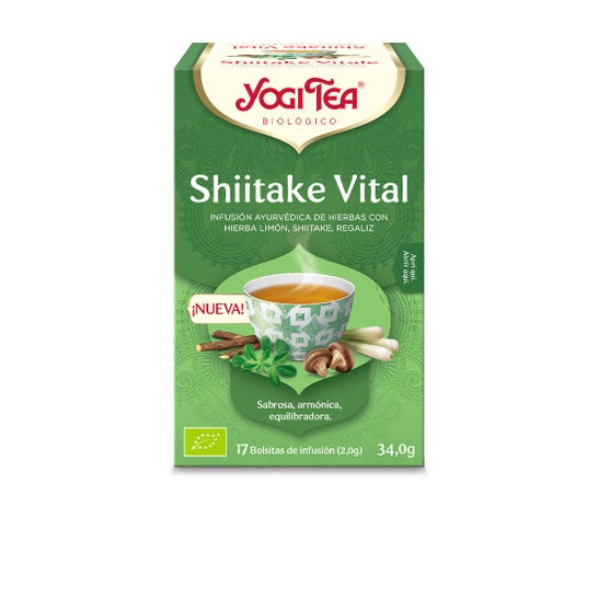 Yogi Tea Infusion Shitake Vital 17 builtjes