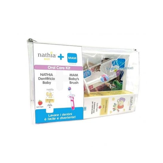 Nathia Oral Care Kit Infantil Rosa