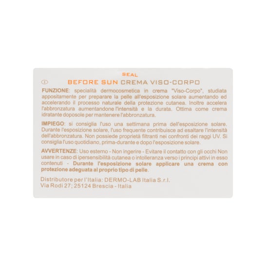 Rapid Bronz crema di preparazione al sole corpo e viso 200ml