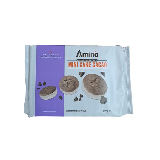 Amino Mini Cake Cacao Aproteico 4x40g