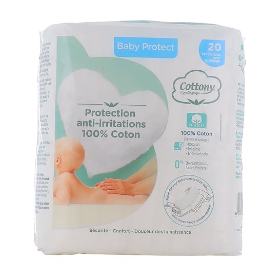 Cottony Baby Protect Coton 20uds