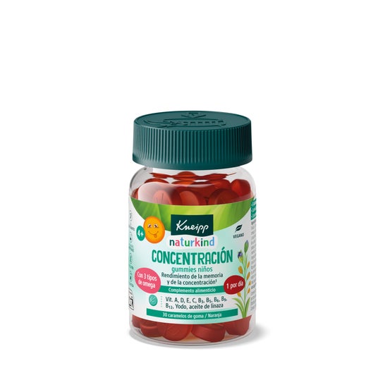 Kneipp Naturkind Concentración Niños 30 gummies