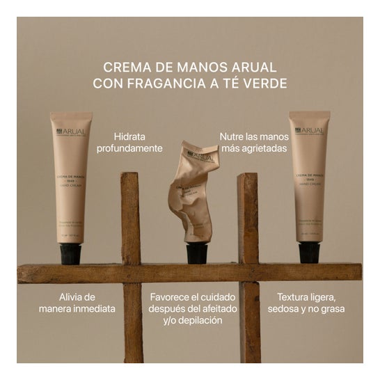 Arual Crema de Manos Fragancia Té Verde 30ml