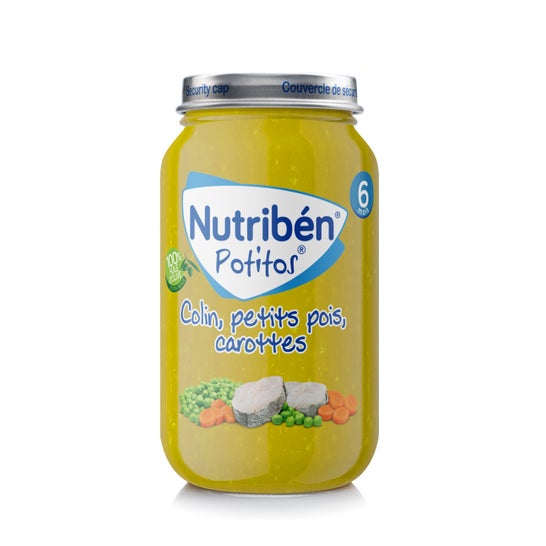 Nutriben Potito Colin, Peas, Carrots 235G