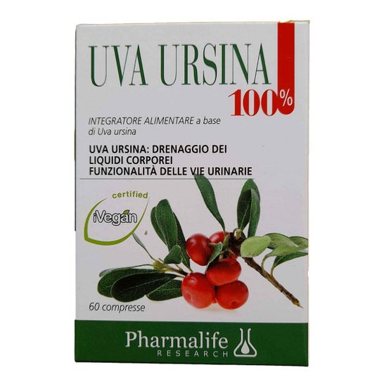 Pharmalife Uva Ursina 100% 60comp