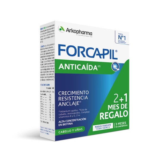 Arkopharma Forcapil Anticaída Tratamiento 3meses 3x30comp