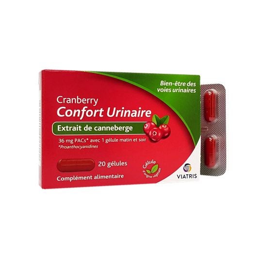 Viatris Cranberry Confort Urinario 20caps