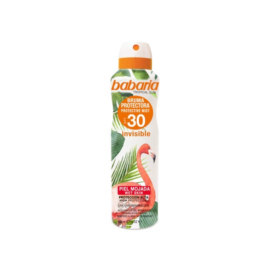 Babaria Tropical Wet Skin Sunscreen Mist Spf30 200ml