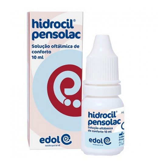 Edol Hidrocil Pensolac Solução Oftálmica de Conforto 0,5% 10ml