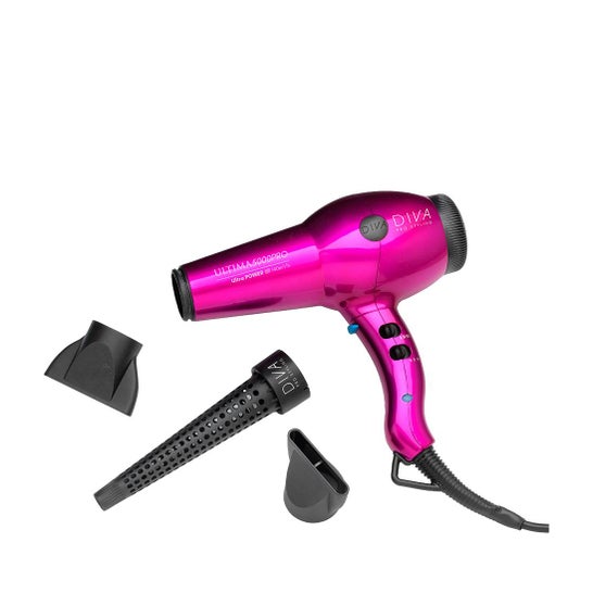 Diva Pro Styling Ultima 5000 Pro Secador Pink 2300W 1 Unidade