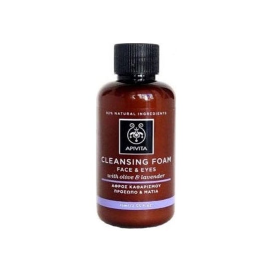 Apivita Mini Crema Facial Y Espuma Limpiadora Ojos Con Oliva Y L