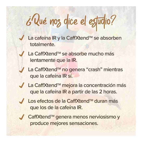 HSN Cafeína de Liberación Prolongada 400mg Caffxtend® 120vcaps