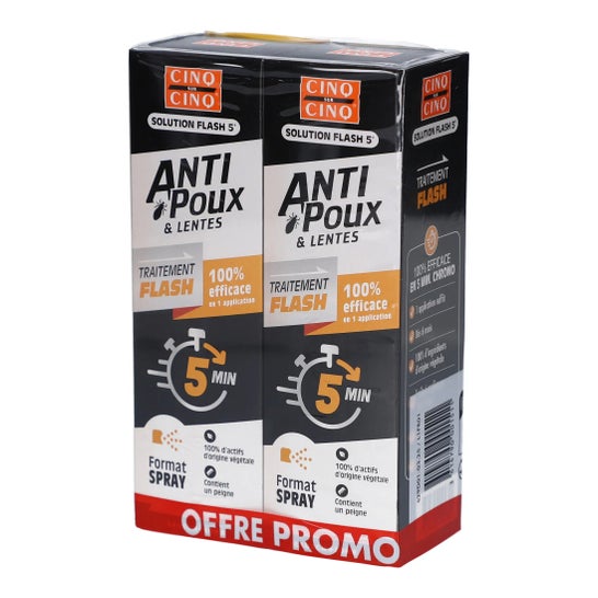 Cinq Sur Cinq Flash Oplossing Luis & Neten 5 min 2x150 ml