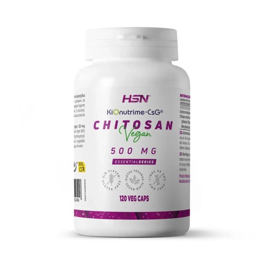 HSN Chitosán Vegano 500mg KiOnutrime-CsG® 120vcaps