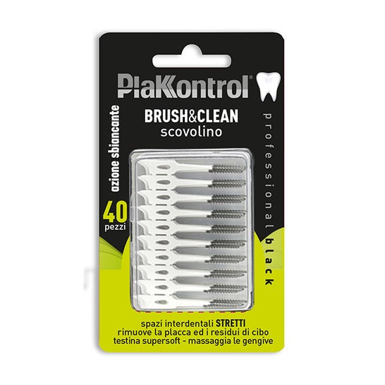 Plakkontrol Brush&Clean 40uds