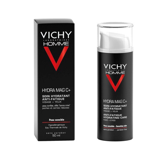 Vichy Homme Hydra Mag C+ Tratamiento Hidratante Anti-fatiga 50ml