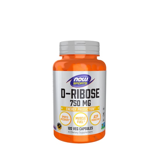 Now D-Ribose 750mg 120caps