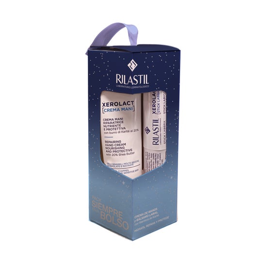 Rilastil Xerolact Stick Labios 4.8ml + Crema Manos 30ml