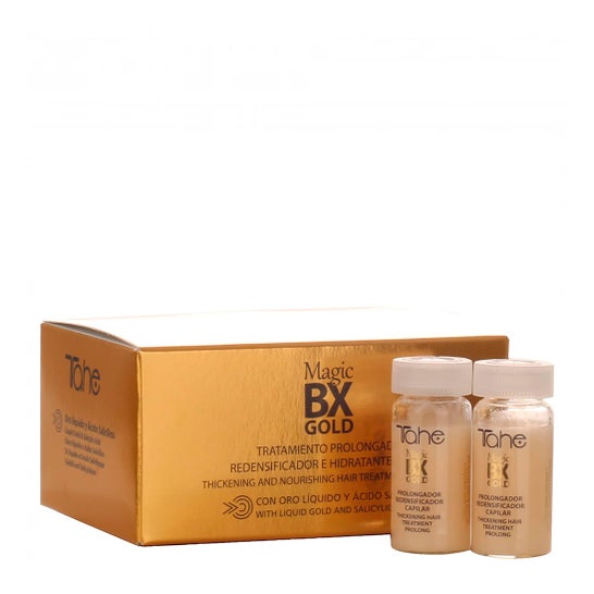 Tahe Magic BX Gold Tratamento Redensificador e Hidratante 5x10ml