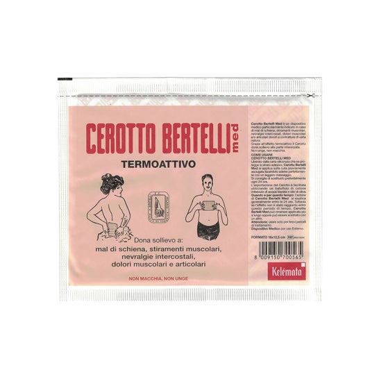 Kelemata Bertelli Plaster Med Large 24x16cm 1ud