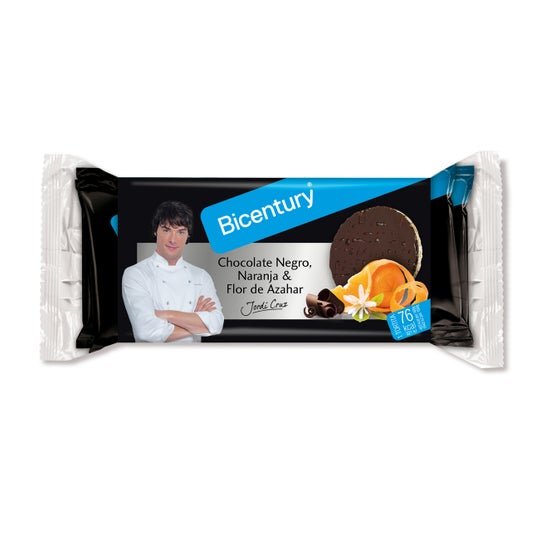 Bicentury Tortitas Arroz Chocolate Naranja Azahar 132g