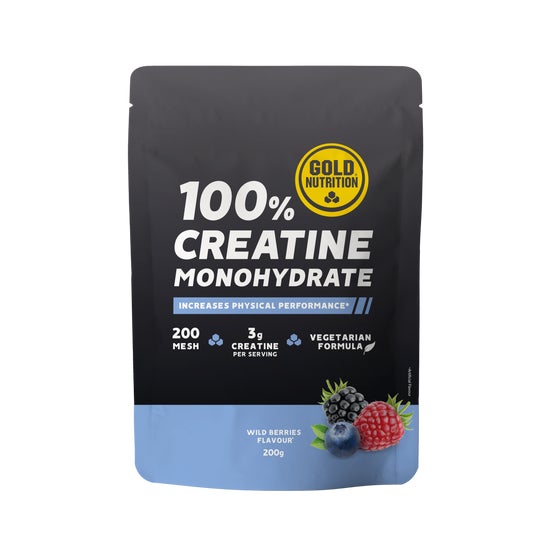 Gold Nutrition Creatine Monohydrate Frutos Rojos 200 g