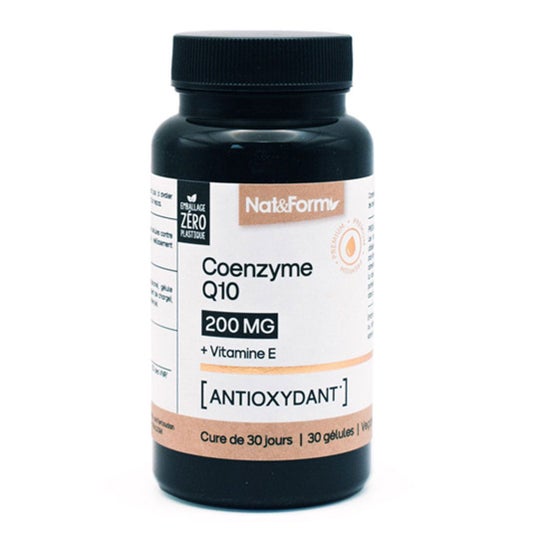 Nat & Form Coenzyme Q10 200mg 30 Perlas