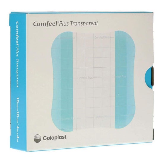 Comfeel Plus Transparent Medicazione 10x10cm 3533 3 Unità