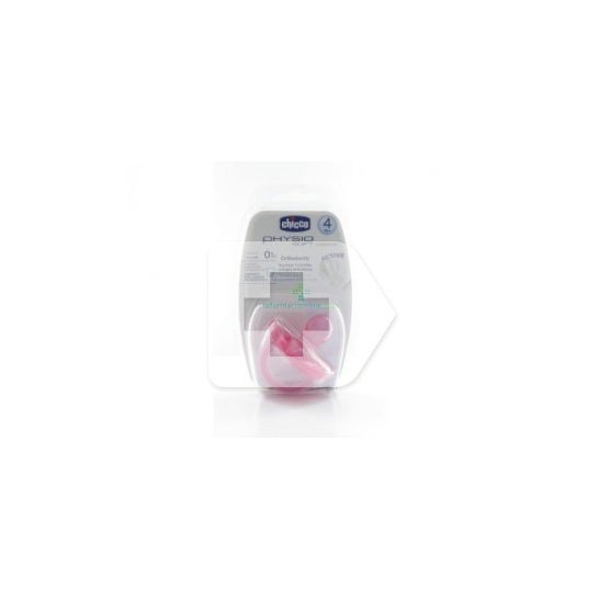 Chupete Silicona Chicco® Physio Anatómico 0 M+ Rosa