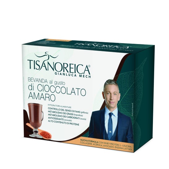 Gianluca Mech Tisanoreica Bevanda Cioccolato Amaro 4x34g