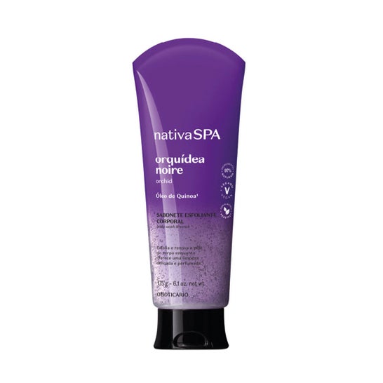 O Boticário Nativa SPA Orquídea Noire Sabonete Corporal Esfoliante 175ml