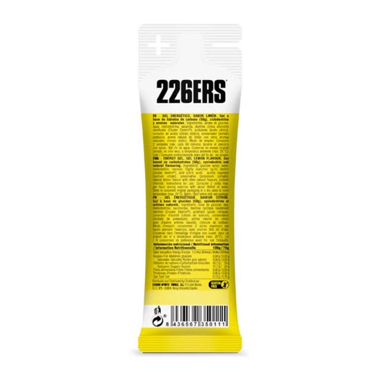 226Ers High Energy Gel Limón 76g 226Ers High Energy Gel Limón 76g
