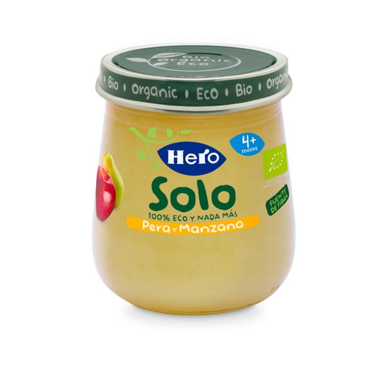 Hero Baby only pear and Apple 120g