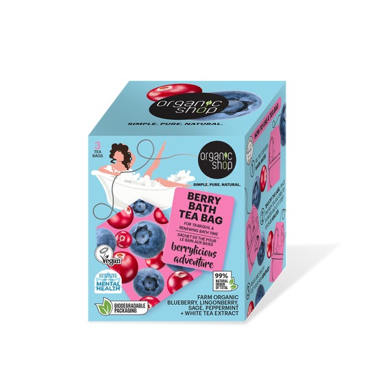 Organic Shop Té de Baño Bayas Berrylicious Adventure 3x50g