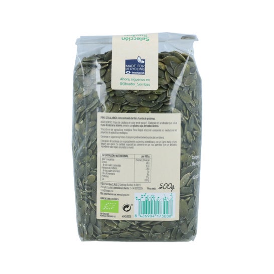 Biogra Calabaza Semillas Pipas Bio 500 g
