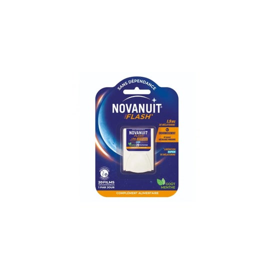 Novanuit Flash Films Orodispersibile Melatonina 1,9 mg 20 Unità