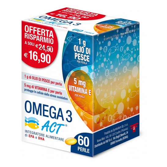 Omega 3 Act 60Perle 1G