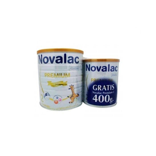 Novalac 2 Premium Leche Envase de 800g + Envase de 400g