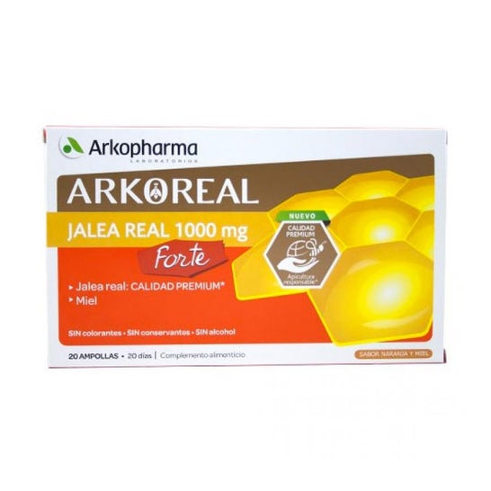 Arkopharma Arkoreal Jalea Real Forte 1000Mg 20 ampollas