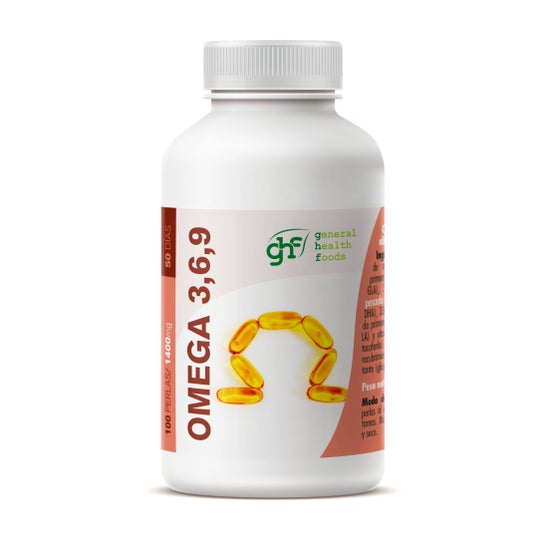 GHF Omega 3,6,9 100 beads of 1400 mg