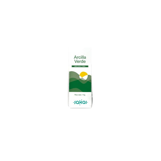 Argila Verde Fina Sakai 1 Kg