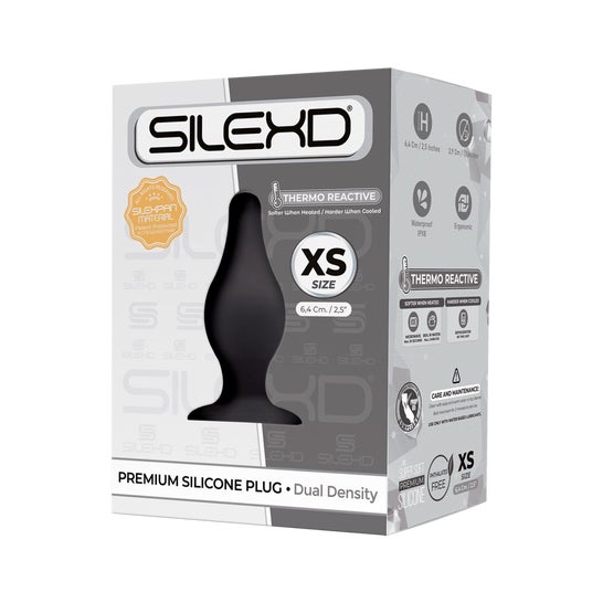 Silexd Silexpan Premium Nro 2 Plug Anal Silicona Talla XS 1ud