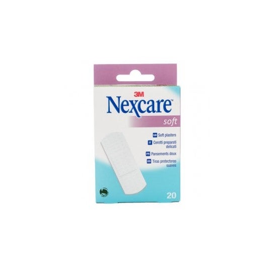 Nexcare® Soft apósitos 19x76mm 20uds